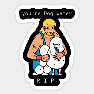 dog water 07 Sticker